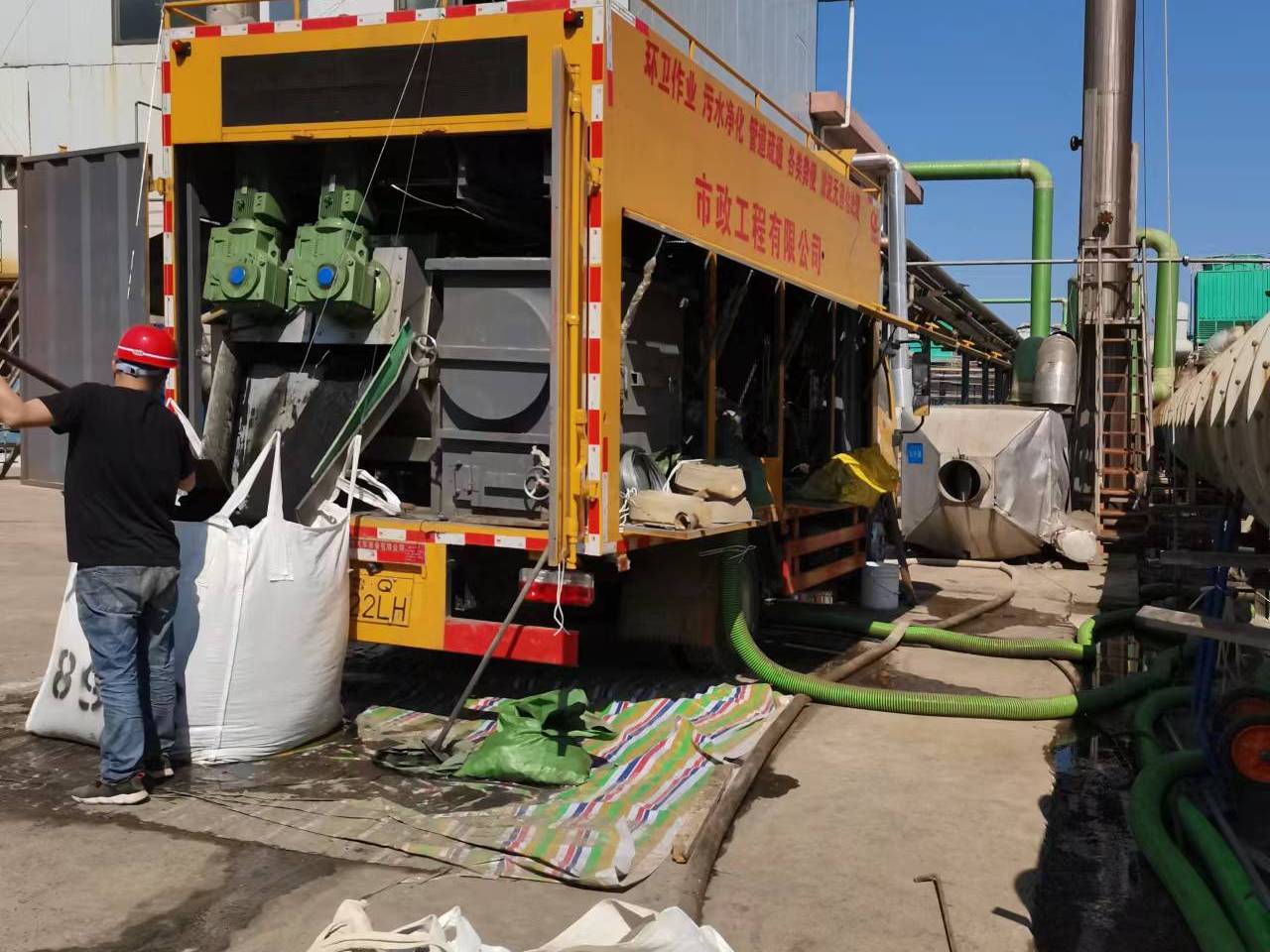 鄂尔多斯淤泥压干处理